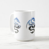 Blue King Dragon Kaffeetasse (Vorderseite Links)