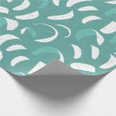 Blue Kiteboarding in Frage Geschenkpapier (Ecke)