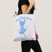 Blue Kitten Custom Template Tasche (Von Nahem)
