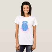 Blue Kitten T-Shirt (Vorne ganz)