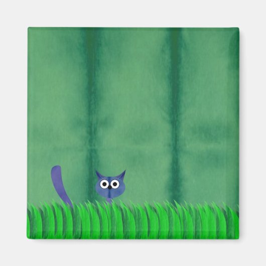 BLUE KITTY Magnet (Vorne)