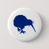 Blue Kiwi Button (Vorderseite)
