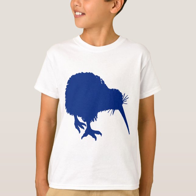 Blue Kiwi T-Shirt (Vorderseite)