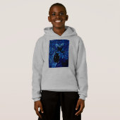 Blue Koala Bear Tree Art Hoodie (Vorne ganz)