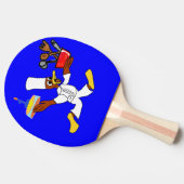 Blue Koch Ducky Kazoo Birthday Ping Pong Paddle Tischtennis Schläger (Seitenansicht)