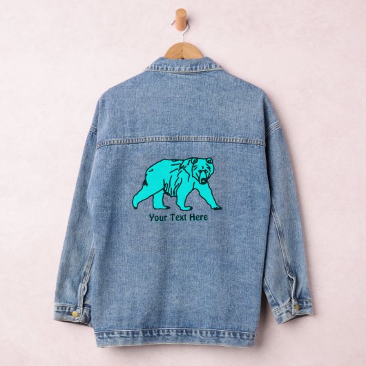Blue Kodiak Bear Jeansjacke (Hangar)