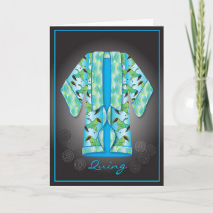Blue Komono Card Karte