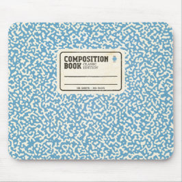 Blue-Komposition Notebook Mouse Pad Mousepad