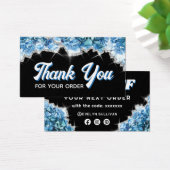 Blue Kristall Discount Card (Schreibtisch)