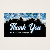 Blue Kristall Discount Card (Vorderseite)