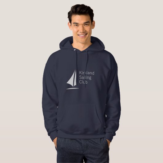 Blue KSC Logo Hoodie (Vorne ganz)