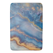 Blue Lace Agate Badematte (Vorderseite Vertikal)