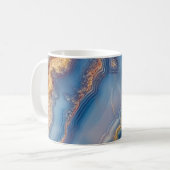 Blue Lace Agate Kaffeetasse (Vorderseite Links)