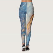 Blue Lace Agate Leggings (Rückseite)