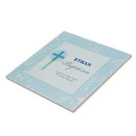 Blue Lace Boy Baptisse Fliese