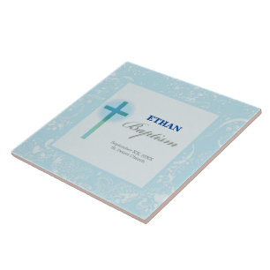 Blue Lace Boy Baptisse Fliese