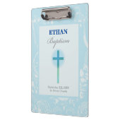 Blue Lace Boy Baptisse Klemmbrett (Links)