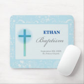 Blue Lace Boy Baptisse Mousepad (Mit Mouse)