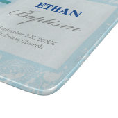 Blue Lace Boy Baptisse Schneidebrett (Ecke)