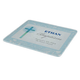 Blue Lace Boy Baptisse Schneidebrett