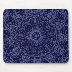 Blue Lace Mousepad