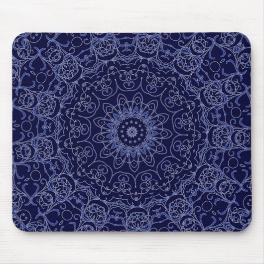 Blue Lace Mousepad (Vorne)