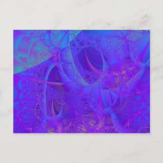 Blue Lace Postcard Postkarte