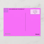 Blue Lace Postkarte (Rückseite)