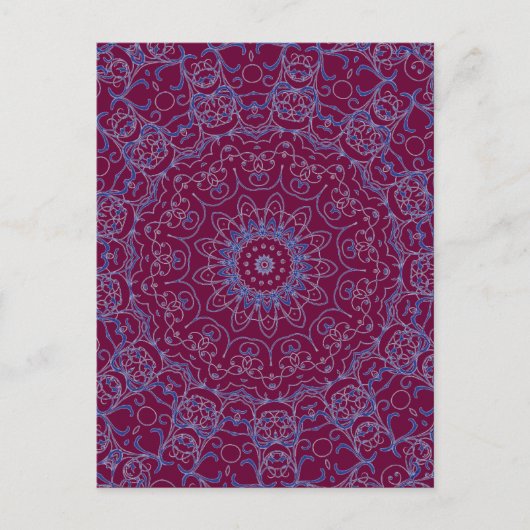 Blue Lace Postkarte (Vorderseite)