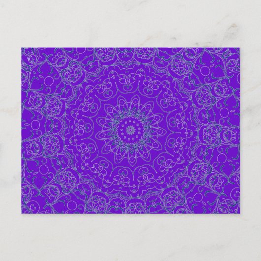 Blue Lace Postkarte (Vorderseite)