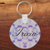 Blue Lace Tricia Schlüsselanhänger (Vorderseite)