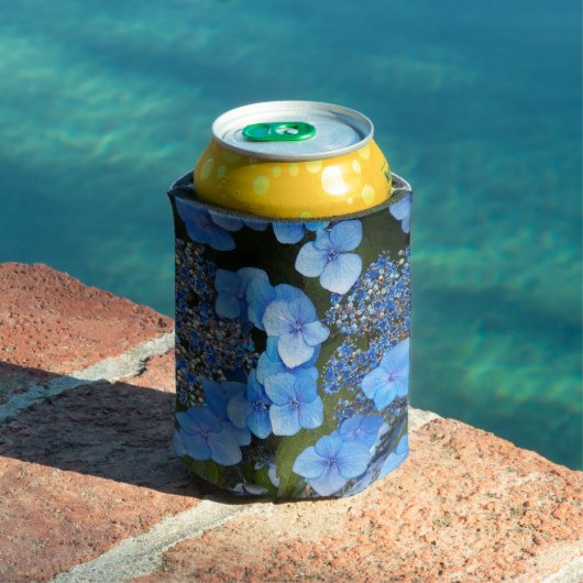 Blue Lacecap Hydrangea Floral Dosenkühler (In Situ Pool)