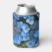 Blue Lacecap Hydrangea Floral Dosenkühler (Kanne Vorderseite)