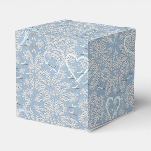Blue Lacey Hört dich Cupcake Box Geschenkschachtel (Rückseite)