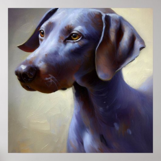 Blue Lacy Dog Poster (Vorne)
