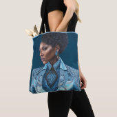 Blue Lady 3 Tote Bag Tasche (Von Nahem)