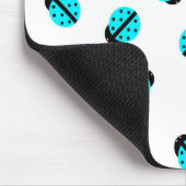 Blue Lady Bug Mousepad (Ecke)