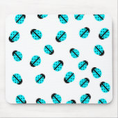 Blue Lady Bug Mousepad (Vorne)