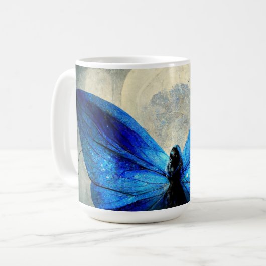 Blue Lady Kaffeetasse (Vorderseite Links)