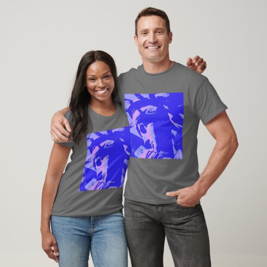 Blue Lady Liberty T-Shirt (Unisex)