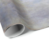 Blue Lady Parisienne Renoir Impressionist Paint Geschenkpapier (Rolleneckpunkt)