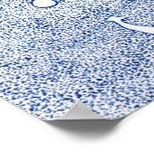 Blue Lady Poster (Ecke)