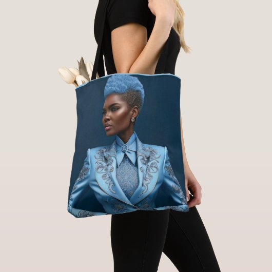 Blue Lady Tote Bag Tasche (Von Nahem)
