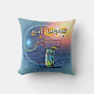 Blue Lagoon (#12 von 12 Sets mit Rezept für Geträn Kissen