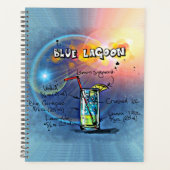 Blue Lagoon (#12 von 12 Sets mit Rezept für Geträn Planer (Vorderseite)