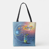 Blue Lagoon (#12 von 12 Sets mit Rezept für Geträn Tasche (Rückseite)