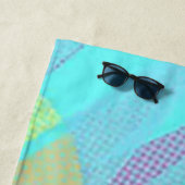 Blue Lagoon Beach Handtuch (Beispiel)