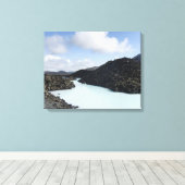 Blue Lagoon Entry - Island Leinwanddruck (Insitu (Holzboden))