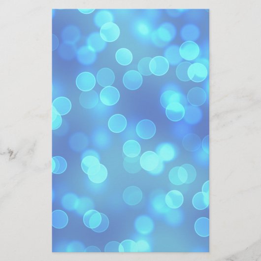 Blue Lagoon Hintergrund Briefpapier (Vorderseite)