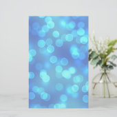 Blue Lagoon Hintergrund Briefpapier (Stehend Vorderseite)